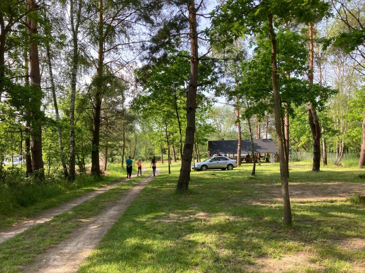 Lesne Zacisze-Pole Namiotowe Hotel Pisklaki Buitenkant foto